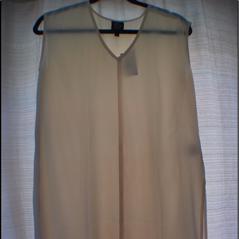 Cream Dress Tunic