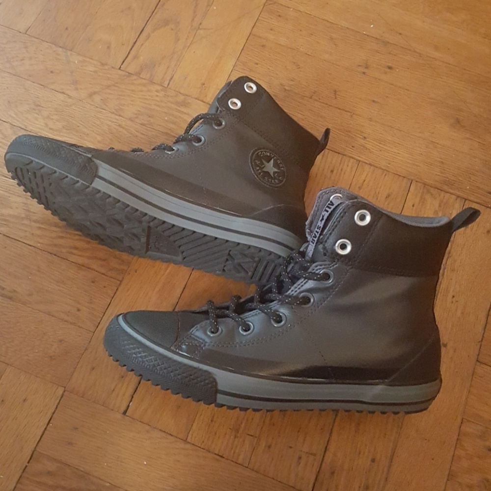 Black All Star High Top Chuck Taylors