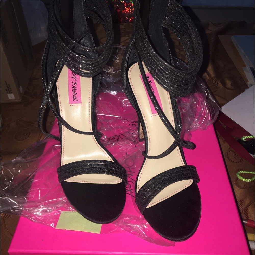 Betsey Johnson Open Toe Heels