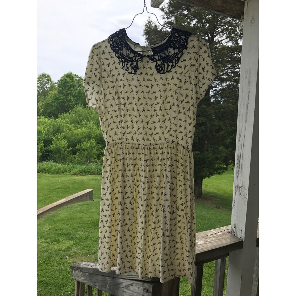 Scorpion Peter Pan Collar Dress