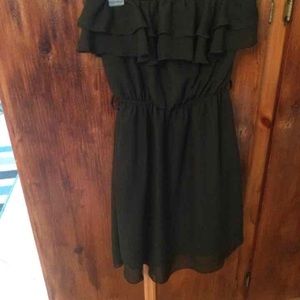 Maurice's dress strapless