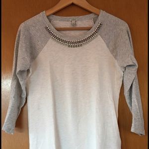 J. Crew embellished top - NWOT