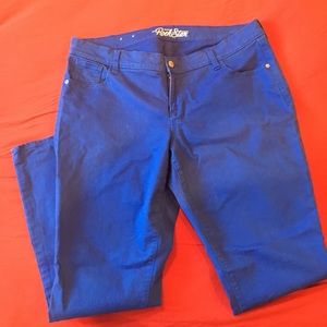 Royal blue skinny jean