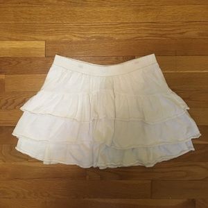 American Eagle White Summer Skirt