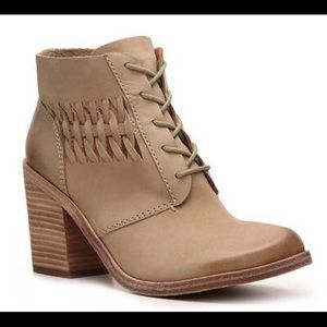 Modern Vintage tan leather ankle boot size 36.5