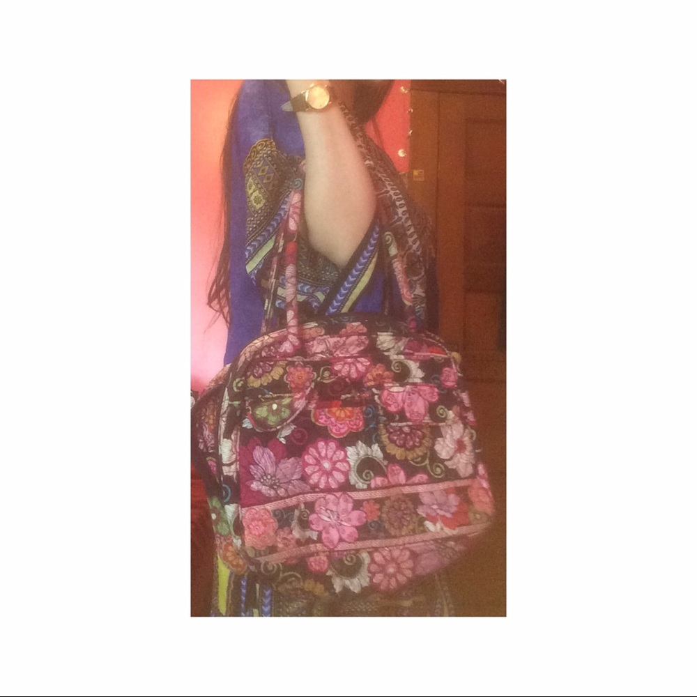Floral print Vera Bradley bag