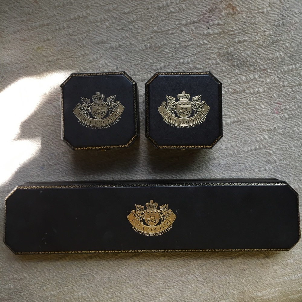 Juicy contour jewelry boxes/holders