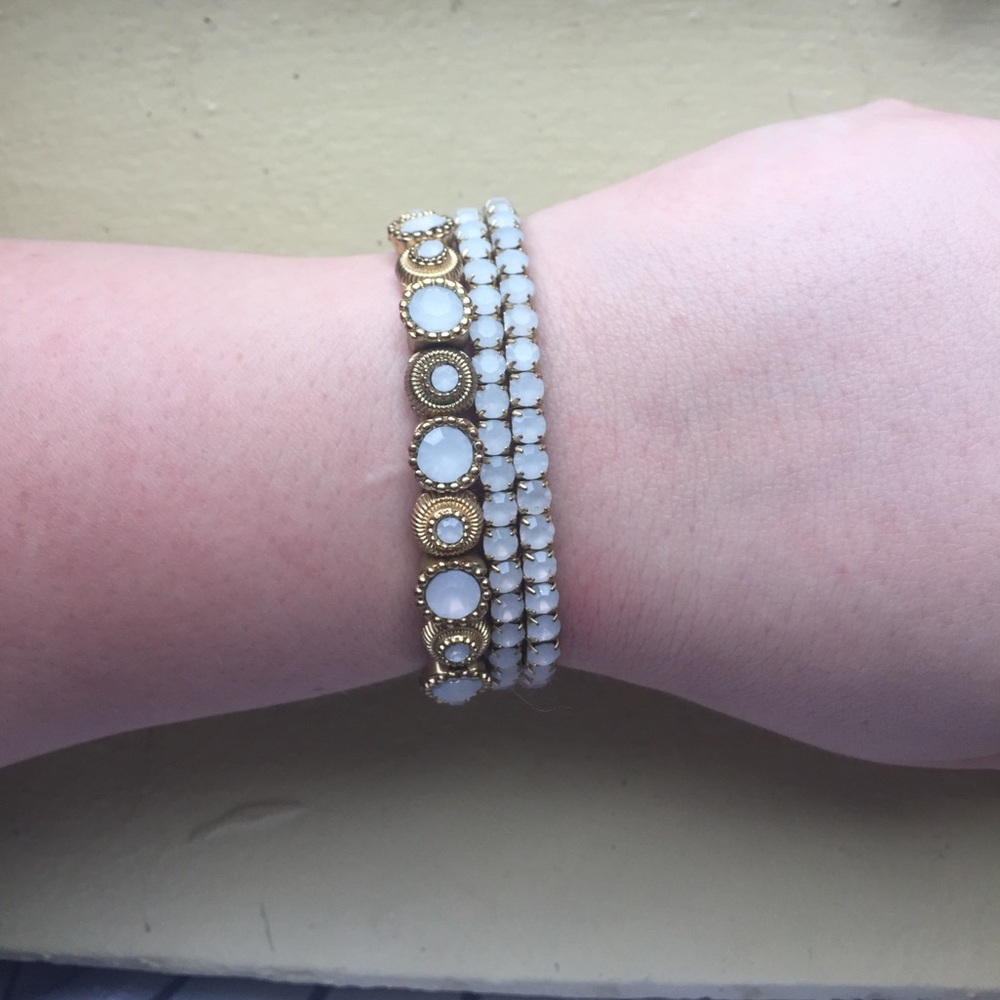 Stella and Dot Three Piece Bracelet