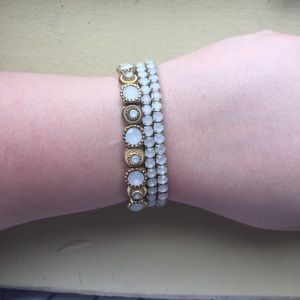 Stella and Dot Three Piece Bracelet