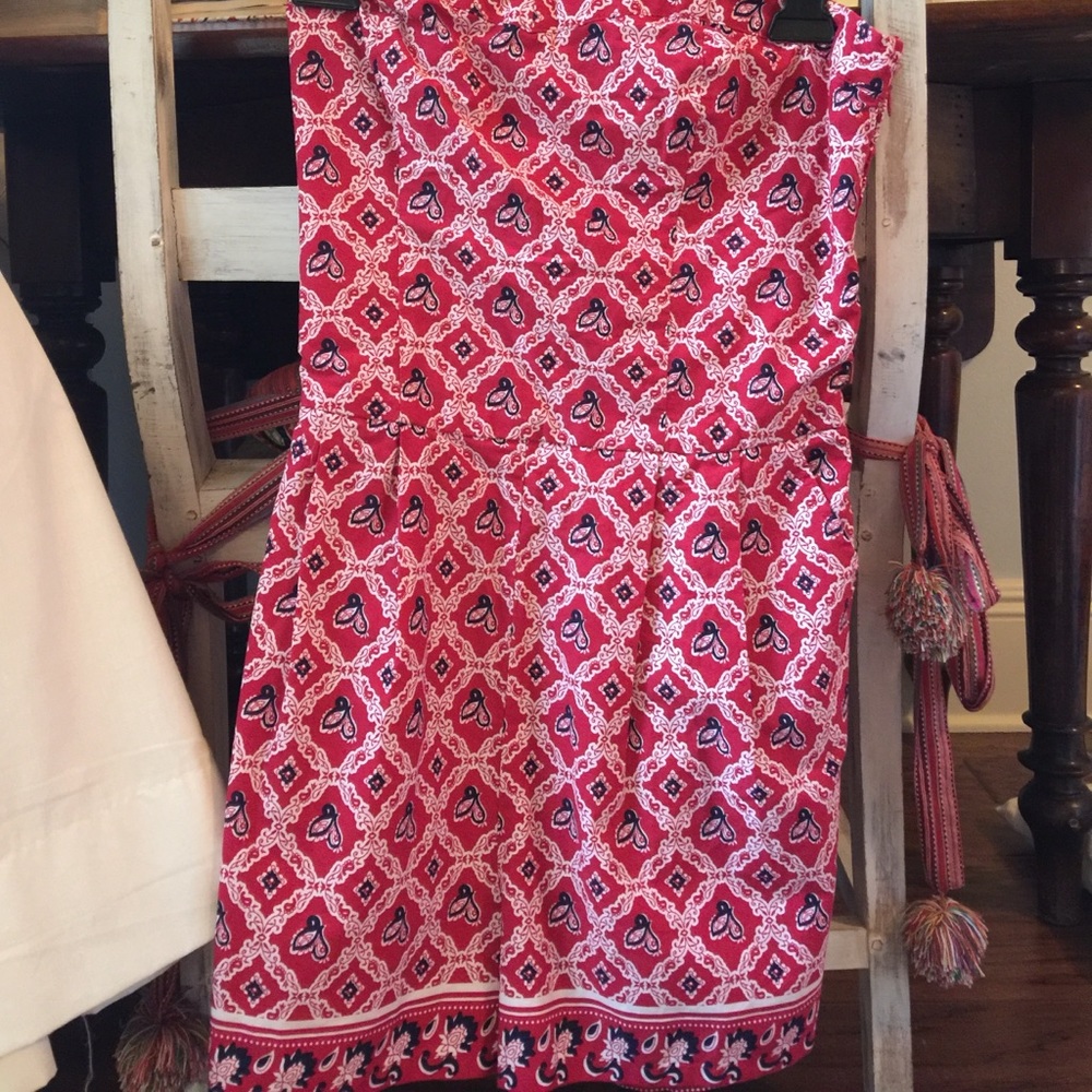 Strapless Romper with pockets