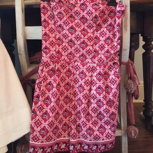 Strapless Romper with pockets