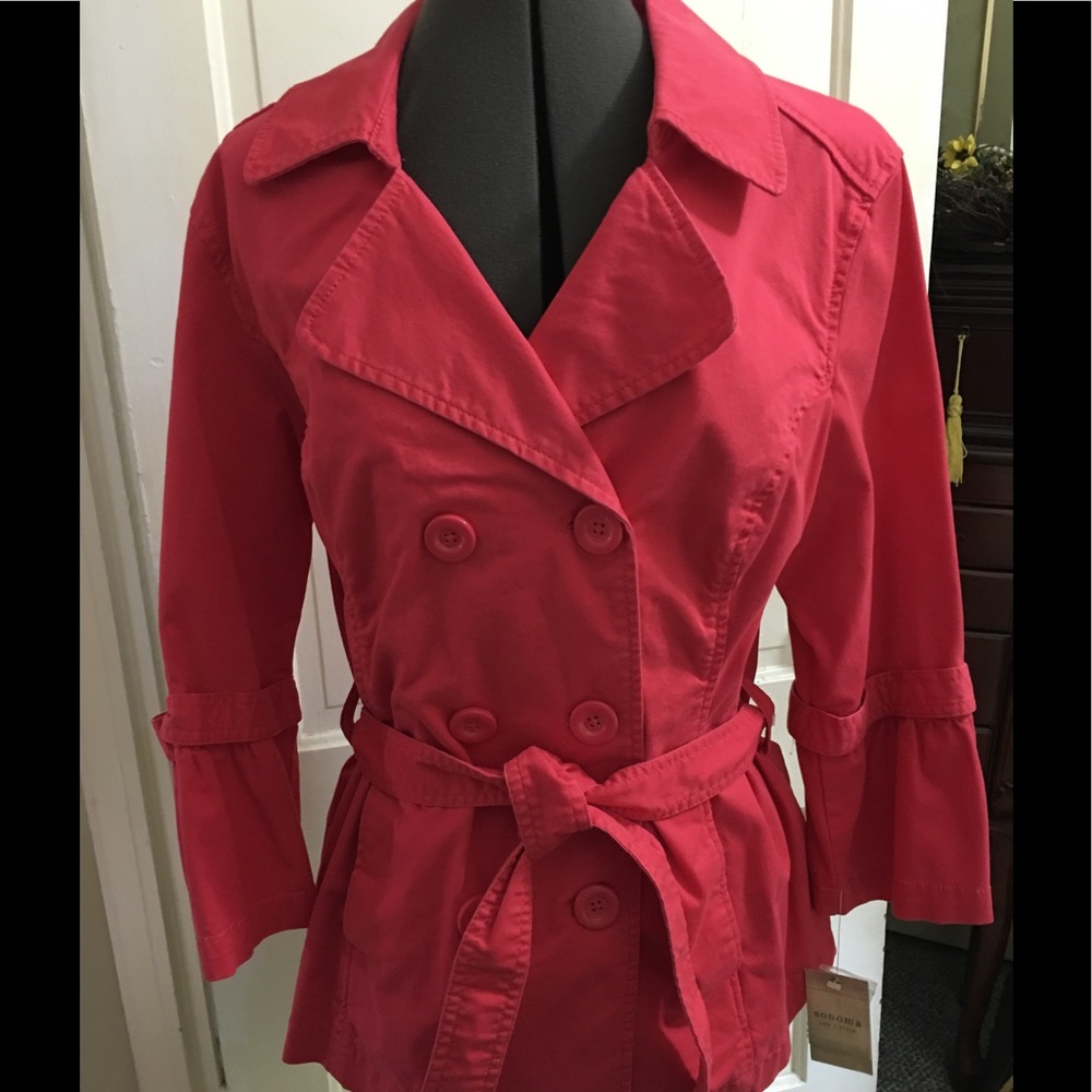 Donated🌺Red Jacket🌺Donating 8/23 - Picture 1 of 5