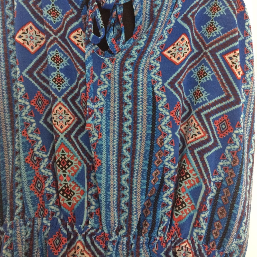 Boho Style Maxi Sun Dress - Picture 2 of 4