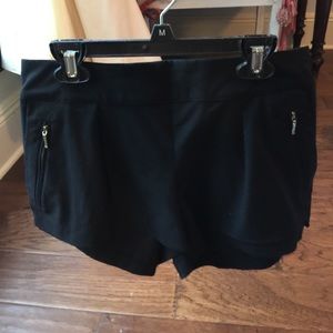 Black dress shorts