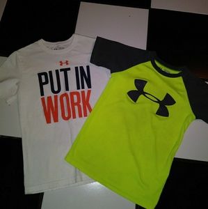 2 UNDER ARMOUR SHIRTS
