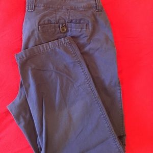 Old navy blue chino