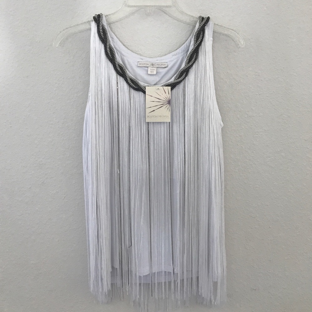 Women's fringe top