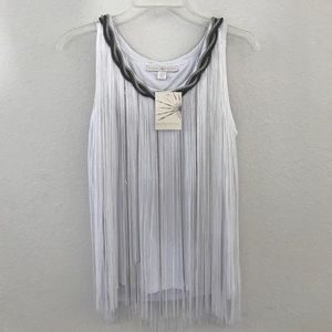 Women's fringe top