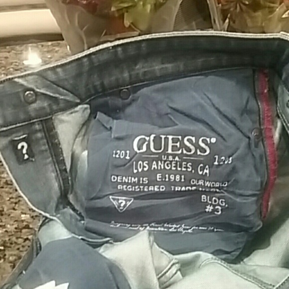 33x30 Guess Desmond relaxed straight / MEN Jean - Picture 4 of 8