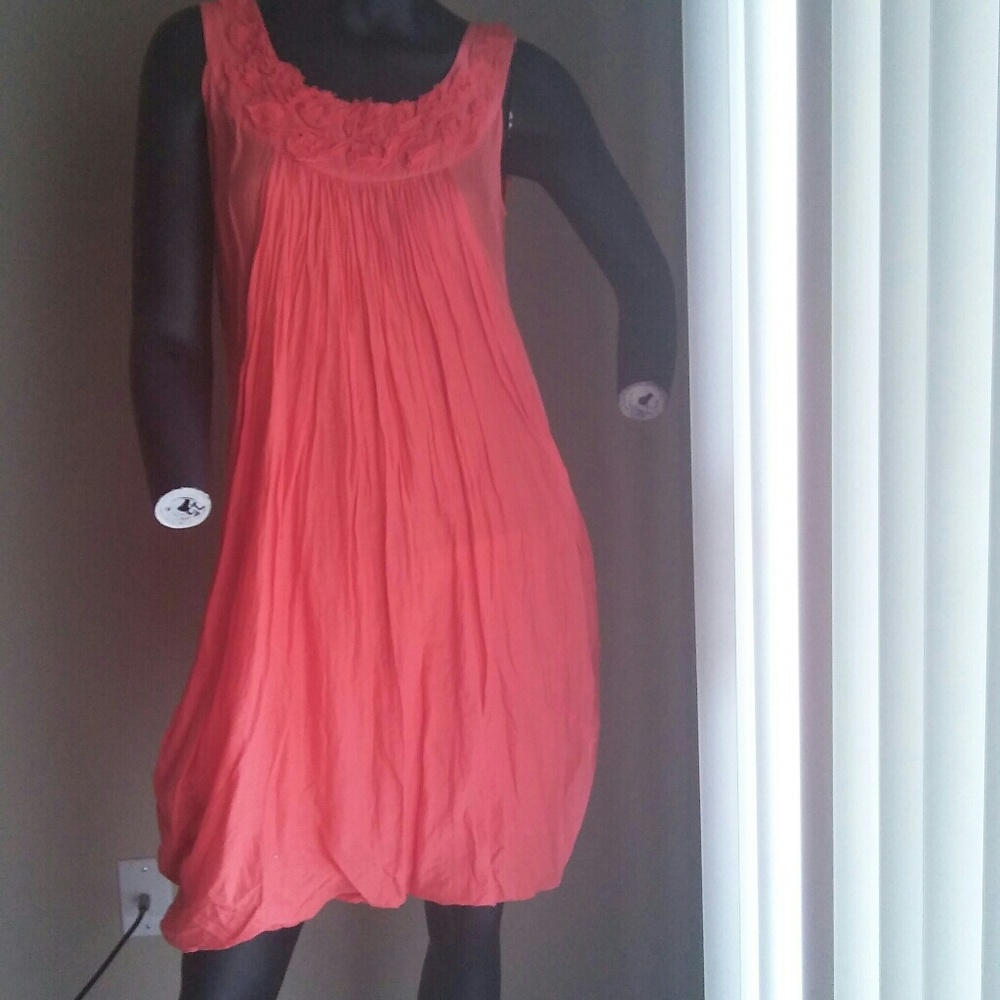 Miu Miu coral dress Small