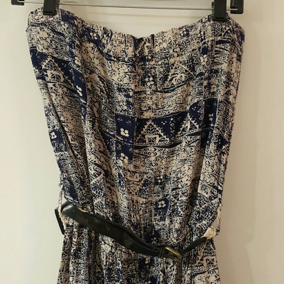 Strapless high-low dress - Picture 2 of 5