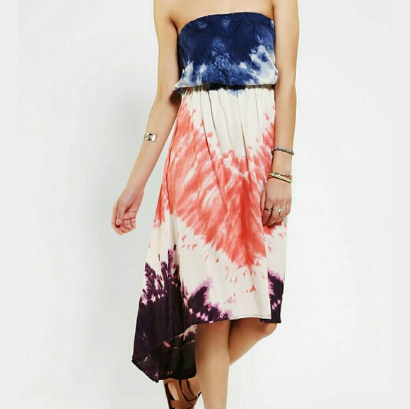 Strapless high-low dress - Picture 5 of 5