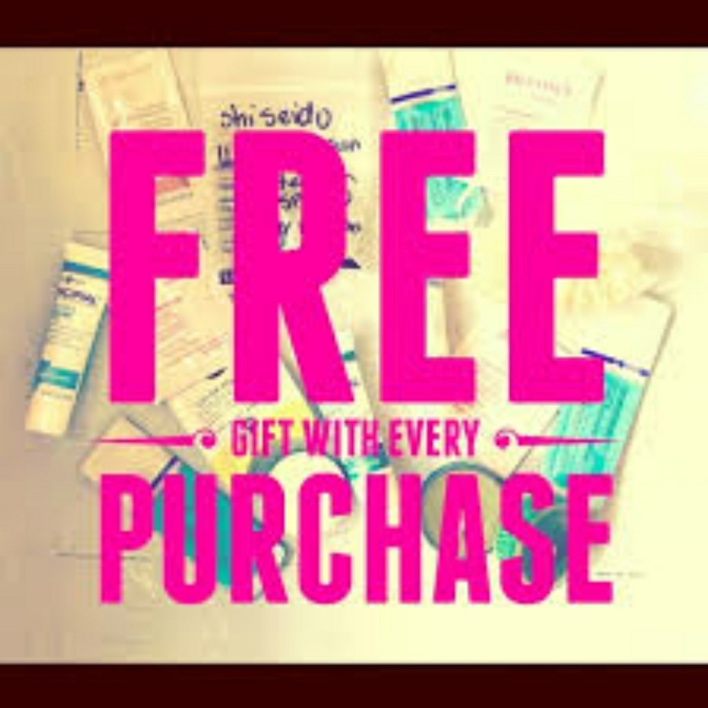 Free gift with every purchase