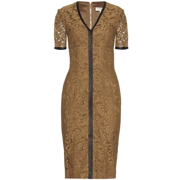 Burberry Brown lace dress