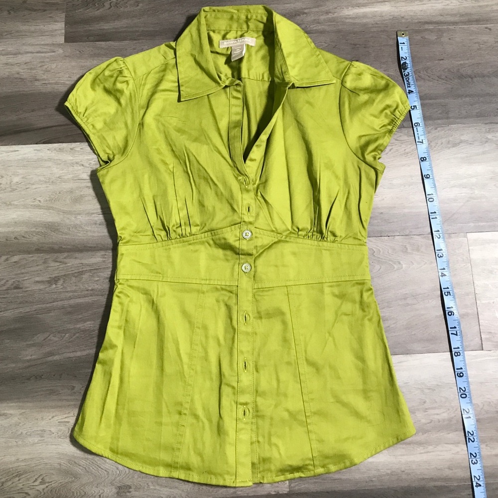 Banana Republic Cap Sleeve Blouse 00P