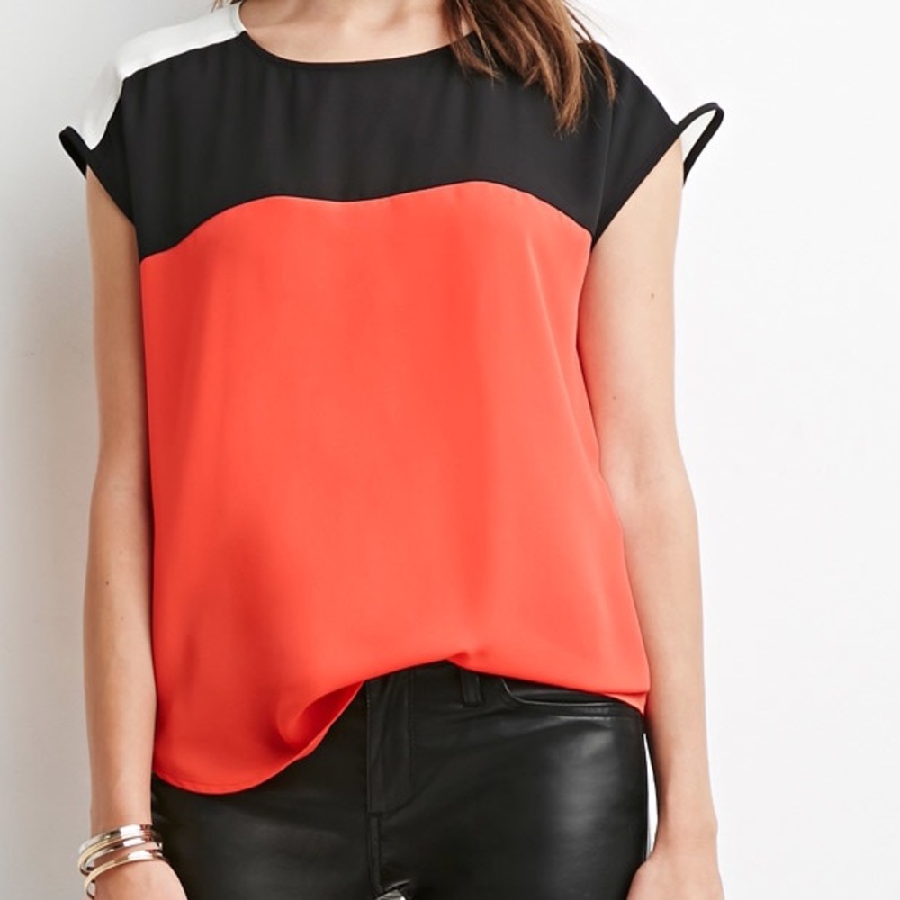 🖤❣️ Hot, Sexy Colorblock Blouse / Shirt. 🖤❣️