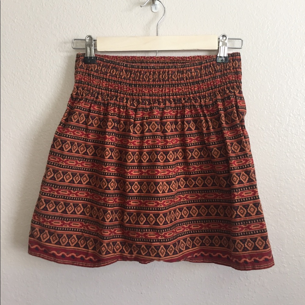Delia's Aztec Print Short Skirt