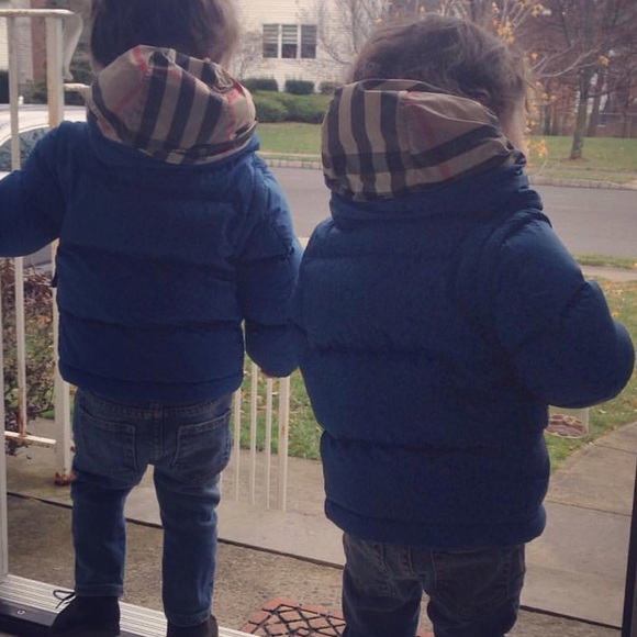 NWT Authentic Burberry down coat. 12m & 18m $170 - Picture 4 of 6