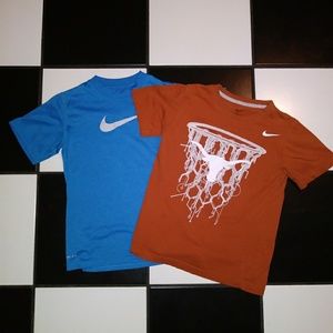 2 Nike basketball shirts