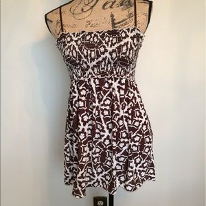 Max Studio lined top w/ elastic @top adj straps