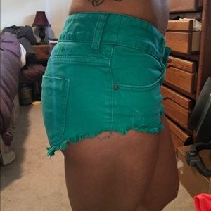 Billabong  teal shorts
