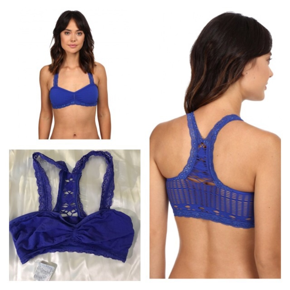 Free people lace bra top Lacey racer back