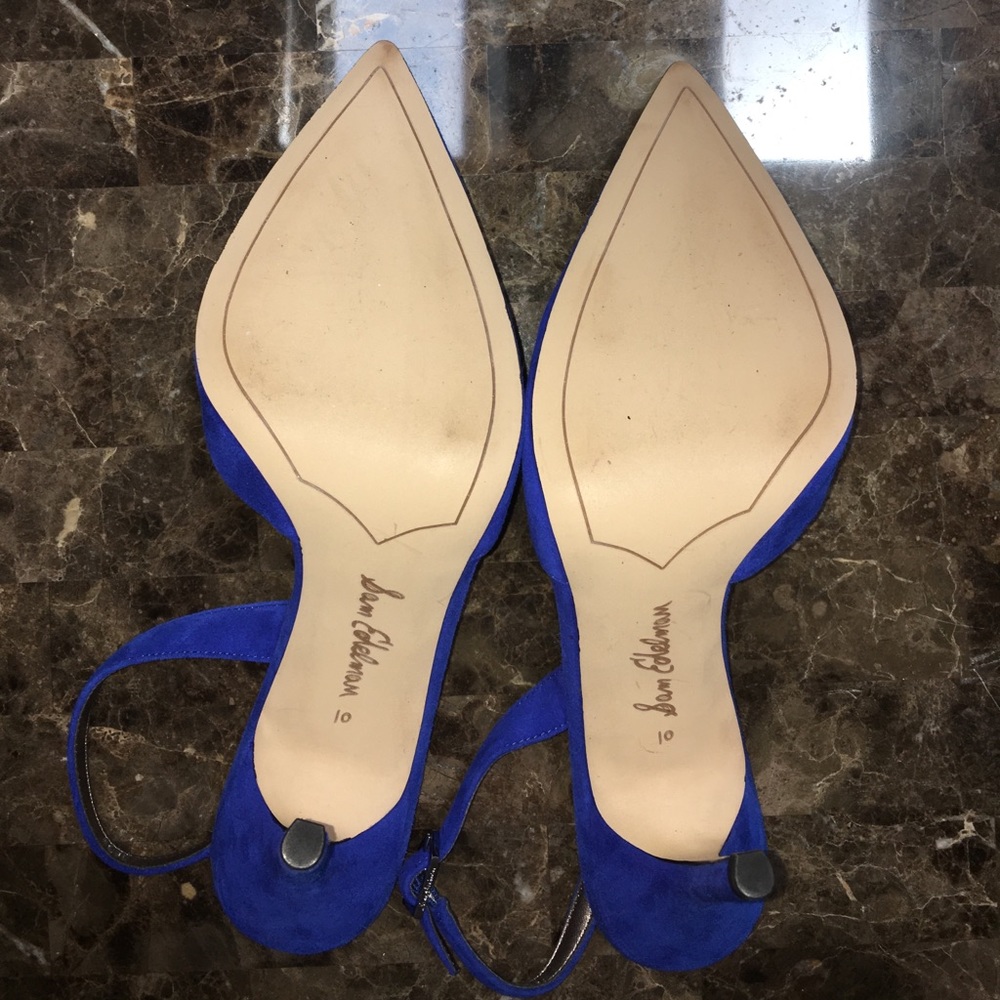 SOLD!! Sam Edelman never worn suede shoes - Picture 5 of 5