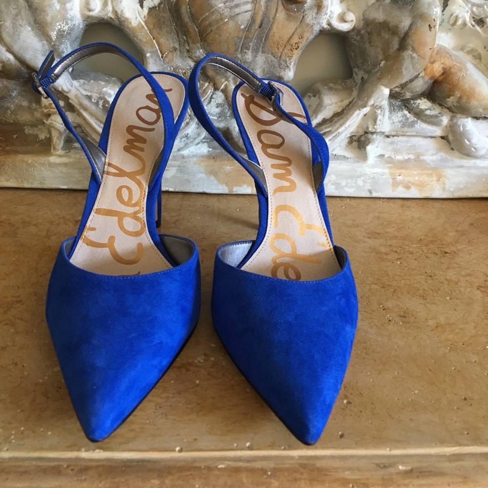 SOLD!! Sam Edelman never worn suede shoes - Picture 2 of 5