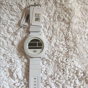 Adidas watch sport white