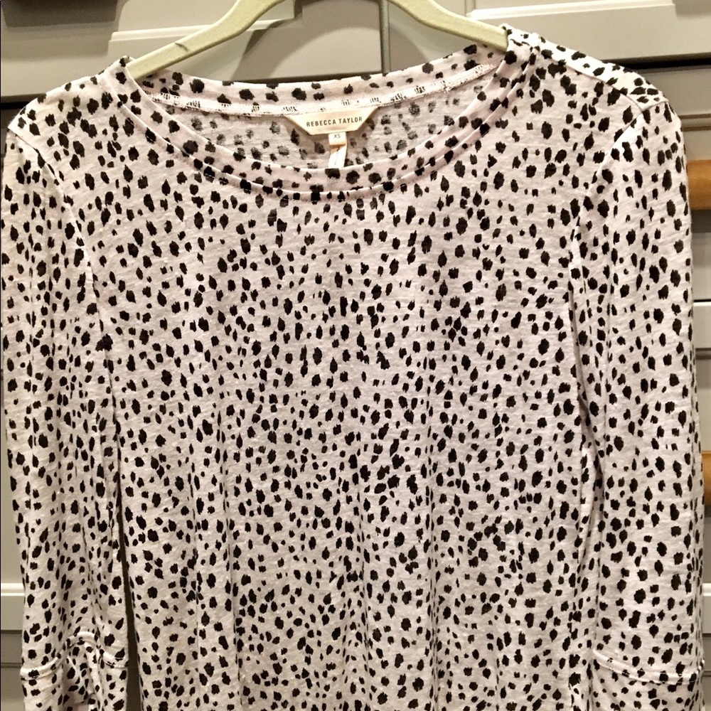 Rebecca Taylor linen shirt- XS