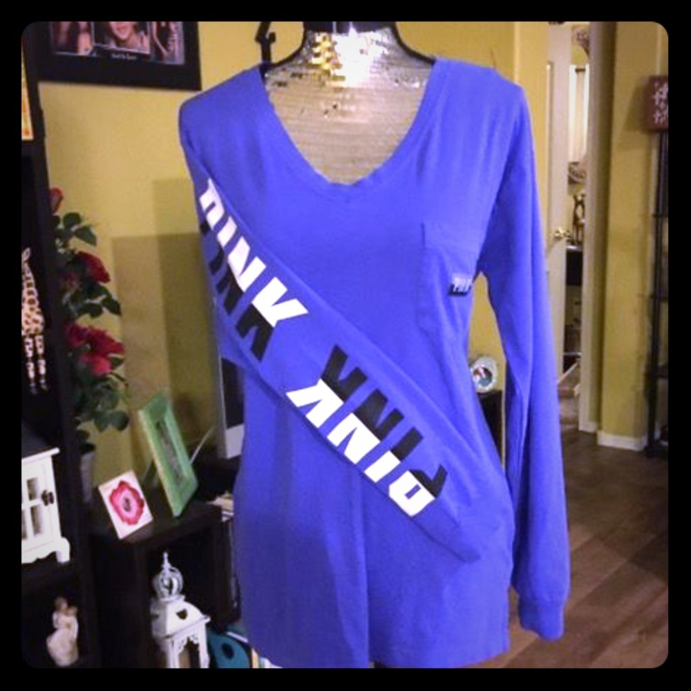 VS PINK long sleeve shirl