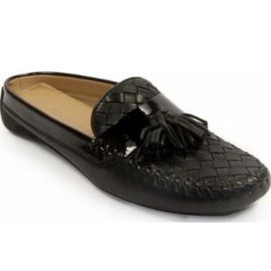 NWOT RobertZur Woven Mule Loafers ( Size 6.5)