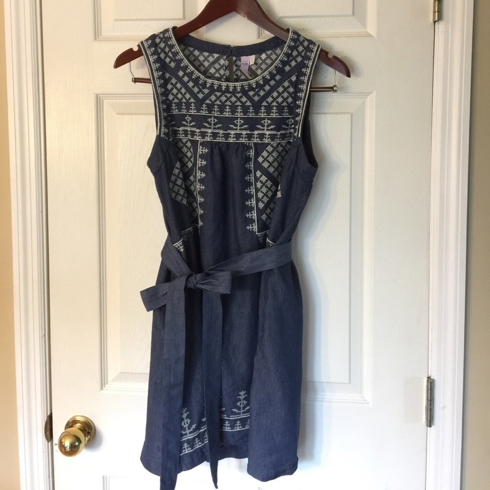 Chambray Dress