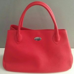 FURLA - Red Saffiano Giselle Shopper / Tote