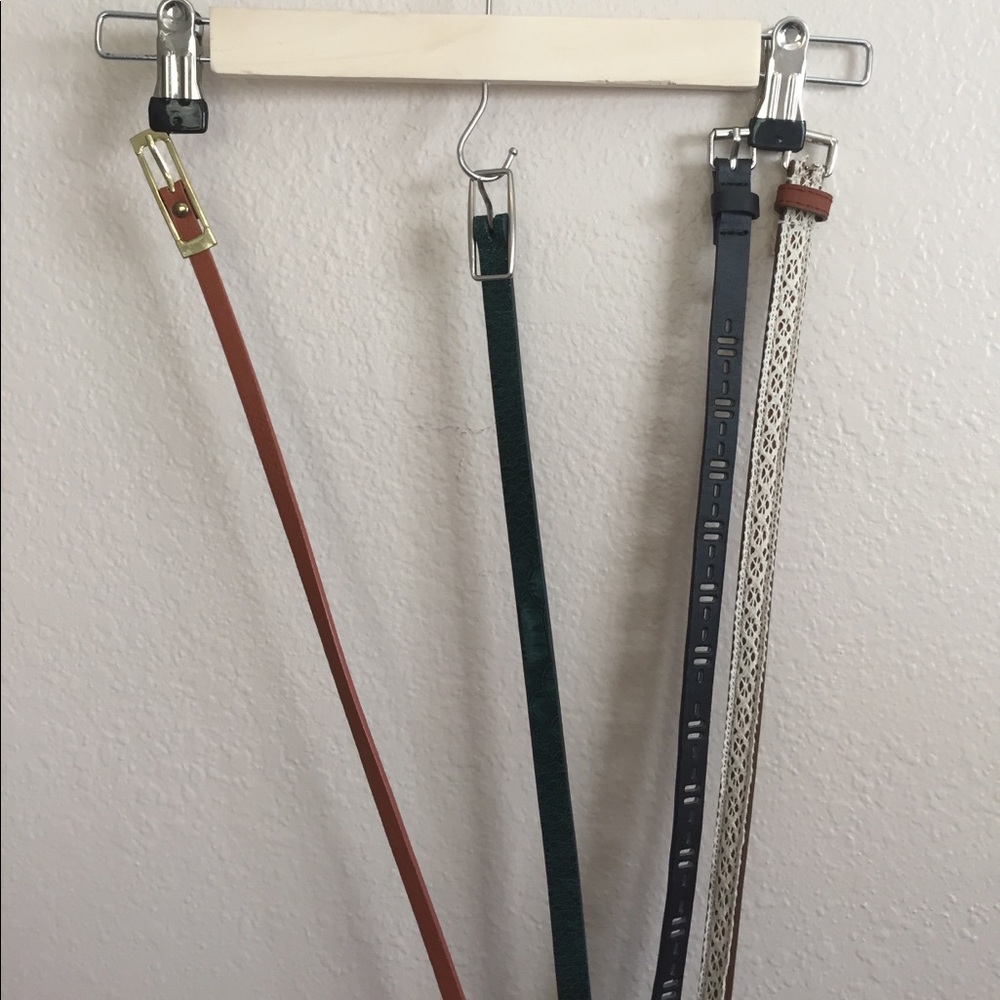 Various Skinny Belts 32" - 40"