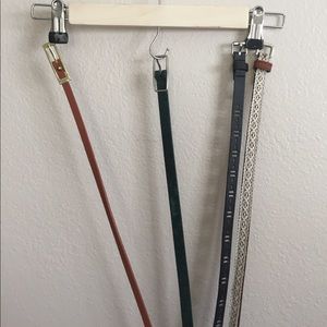 Various Skinny Belts 32" - 40"