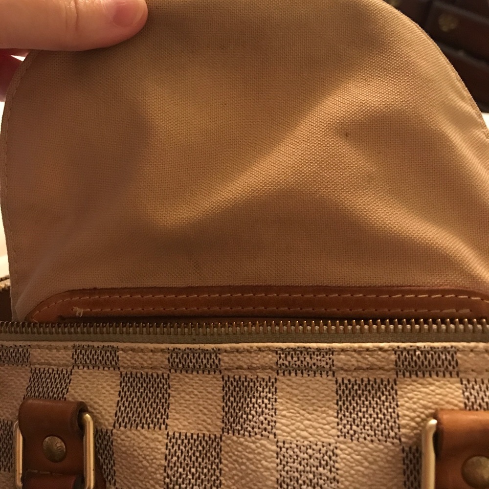 EXTRA PHOTOS OF LOUIS VUITTON SPDY 35 DAMIER AZUR