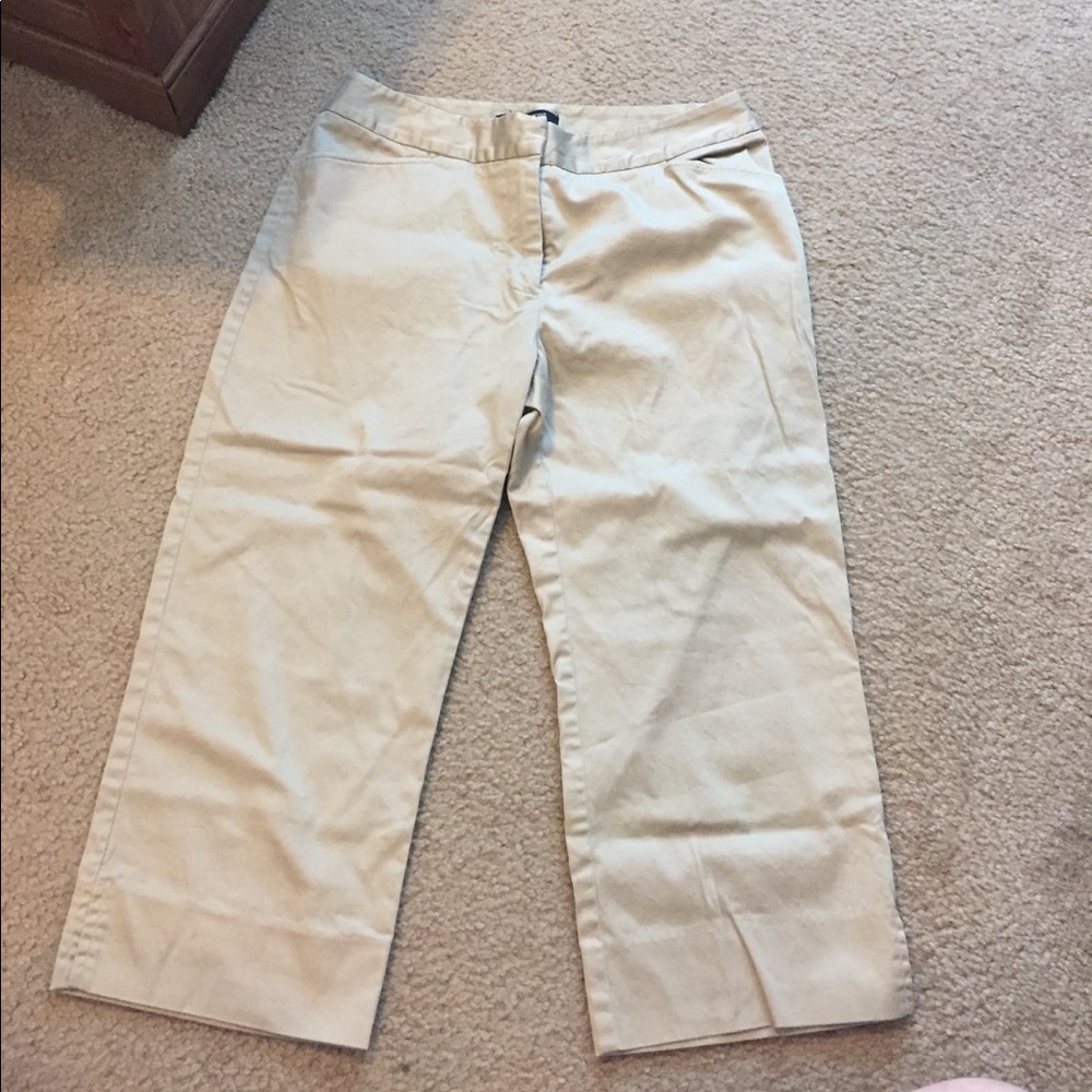 Khaki Capris