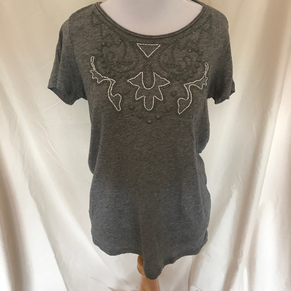 J. Crew embellished T-shirt