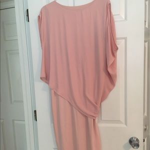 Asos pink maternity dress